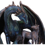 Protector of Magick Lisa Parker Bronzed Figurine Nemesis Now Close Up Head