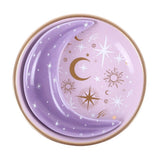 Purple Moon Dish Stacking set 2 Piece Trinket Dishes 