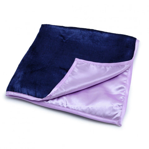 Purple Velvet Lilac Satin Reading Cloth for Tarot Cards