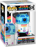 Boxed R2-D2 Pride 2023 Star Wars Funko Pop 639 72021