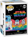 Reverse of Box R2-D2 Pride 2023 Star Wars Funko Pop 639 72021