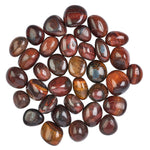Red Tiger's Eye Polished Tumblestone Selection Tiger Tumble Stone Medium