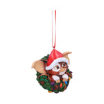 Gremlins Gizmo in Wreath Hanging Ornament Nemesis Now B6411X3 cute