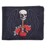 Nemesis Now Rock and Roses Gothic Skull Card Notes Wallet Shag Wear