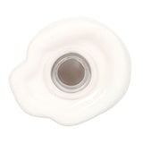 Base with rubber bung for White Cat Shaped Ceramic Salt and Pepper Set of 2 Shakers