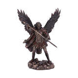 Saint Michael the Defender Archangel Bronzed Figurine Nemesis Now G4957R0 Front