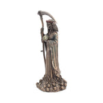 Side Santa Muerte Reaper Finished in Bronze Figurine Nemesis Now C2425G6