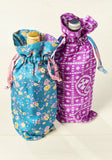 Sari Bottle Gift Bag Recycled Hand Crafted Fair Trade