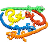 Set of 5 Dragons 3D Printed Micromals mixed colours