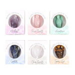 Set of 6 Healing Crystal Pocket Gemstone Angels Boxed