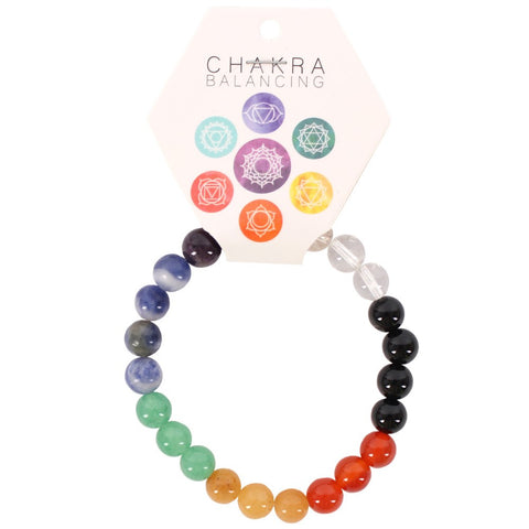 Seven Chakra Ball Balancing Bracelet