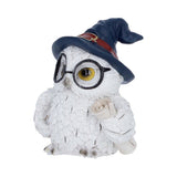 Archimedes Owl Figurine with Scroll Nemesis Now U7416A26 Side
