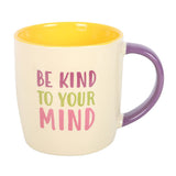 Colourful Be Kind to Your Mind Ceramic Mug