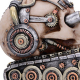 Steampunk Techno Tank Skull Ornament