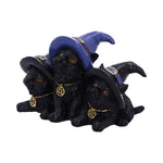 Side Familiar Felines Black Cats in Witches Hats Figurine Nemesis Now