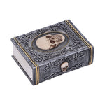 Side On Grimoire Treasure Skull Book Box Nemesis Now U6730A24