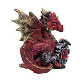 Back Keeper of the Key A Red Mystical Dragon Guardian Figurine Nemesis Now U7016A25