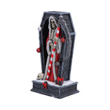 Merry Cryptmas Christmas Reaper Coffin Figurine Nemesis Now B7718B26 Side