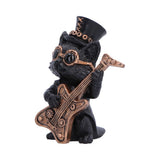 Music Meowstro Steampunk Black Cat Playing Guitar Figurine Nemesis Now Music Meowstro - Guitar
U7604B26 Side