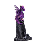 Side Amethyst Dragon Rune Protector Resin Figurine Nemesis Now U7069B25