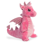 Side Sparkle Tales Dahlia Pink Dragon Soft Plush Aurora World