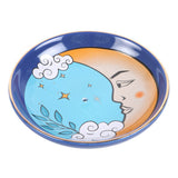 Side on of The Moon Celestial Ceramic Incense Holder Dish