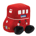 Side Palm Pals Bertie Red London Bus Soft Plush Aurora World