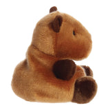 Side Palm Pals Sid Capybara Soft Brown Plush Toy Aurora World 33839