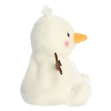 Side of Palm Pals Twig Snowman Plush Aurora World