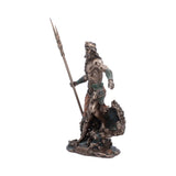 Poseidon Greek God of the Sea Bronzed Figurine