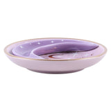 Side Purple Moon Stacking set 2 Piece Trinket Dishes 