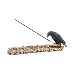 Black Raven Perched On A Skull Incense Stick Holder 25cm Nemesis Now NEM2836 Side