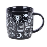 Side Spellbound Secrets Mystical Print Ceramic Mug