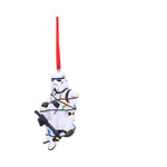 Star Wars Side of Stormtrooper In Fairy Lights Decorative Hanging Ornament Nemesis Now B6414X3