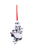 Star Wars Side of Stormtrooper In Fairy Lights Decorative Hanging Ornament Nemesis Now B6414X3