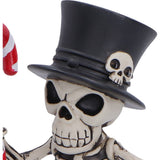 Hat Silent Nightmares Candy Man Christmas Skeleton Figurine  Nemesis Now B7716B26