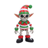 Front Silent Nightmares Jingles Christmas Elf Figurine Nemesis Now B7712B26