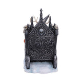 Back Skull Slay Bells Christmas Santa Sleigh Gothic Reaper Figurine  Nemesis Now B7720B26