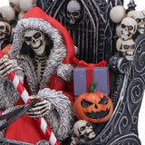 Close Up Slay Bells Christmas Santa Sleigh Gothic Reaper Figurine  Nemesis Now B7720B26