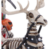Slay Bells Christmas Santa Sleigh Gothic Reaper