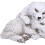 Sleepy Pups Wolf Cubs Figurine Nemesis Now U6733A24 Close Up