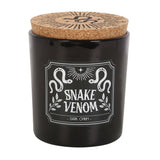 Snake Venom Dark Opium Fragranced Jar Candle Cork Lid