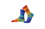 Solmate Rainbow Crew Mismatched Socks Medium