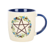 Side Solstice Wreath Ceramic Mug