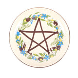 Solstice Wreath Ceramic Trinket Jewellery Dish