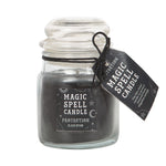 Spell Candle Jar Protection Opium Scent