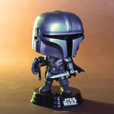 Display Scene Star Wars Dual Wield The Mandalorian and Grogu Funko Pop