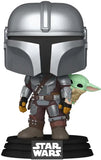 Star Wars The Mandalorian and Grogu (on back) Funko Pop! Vinyl