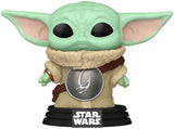 Disney Star Wars The Mandalorian Grogu with Chest Armour Funko Pop