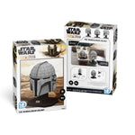 Star Wars The Mandalorian's Helmet 3D Puzzle Reverse of Box
